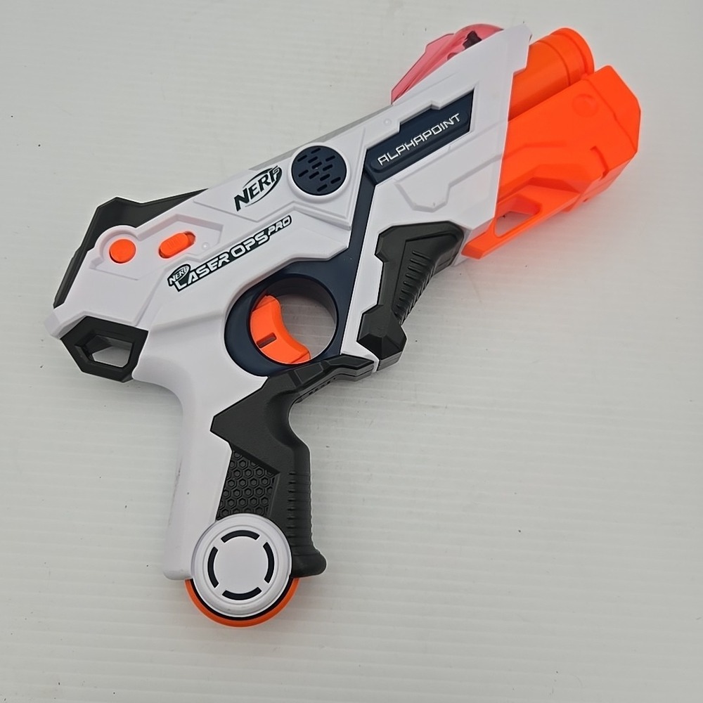Nerf Laser Ops Pro‎ Alphapoint Blaster Gun Work Perfectly Excellent Condition
